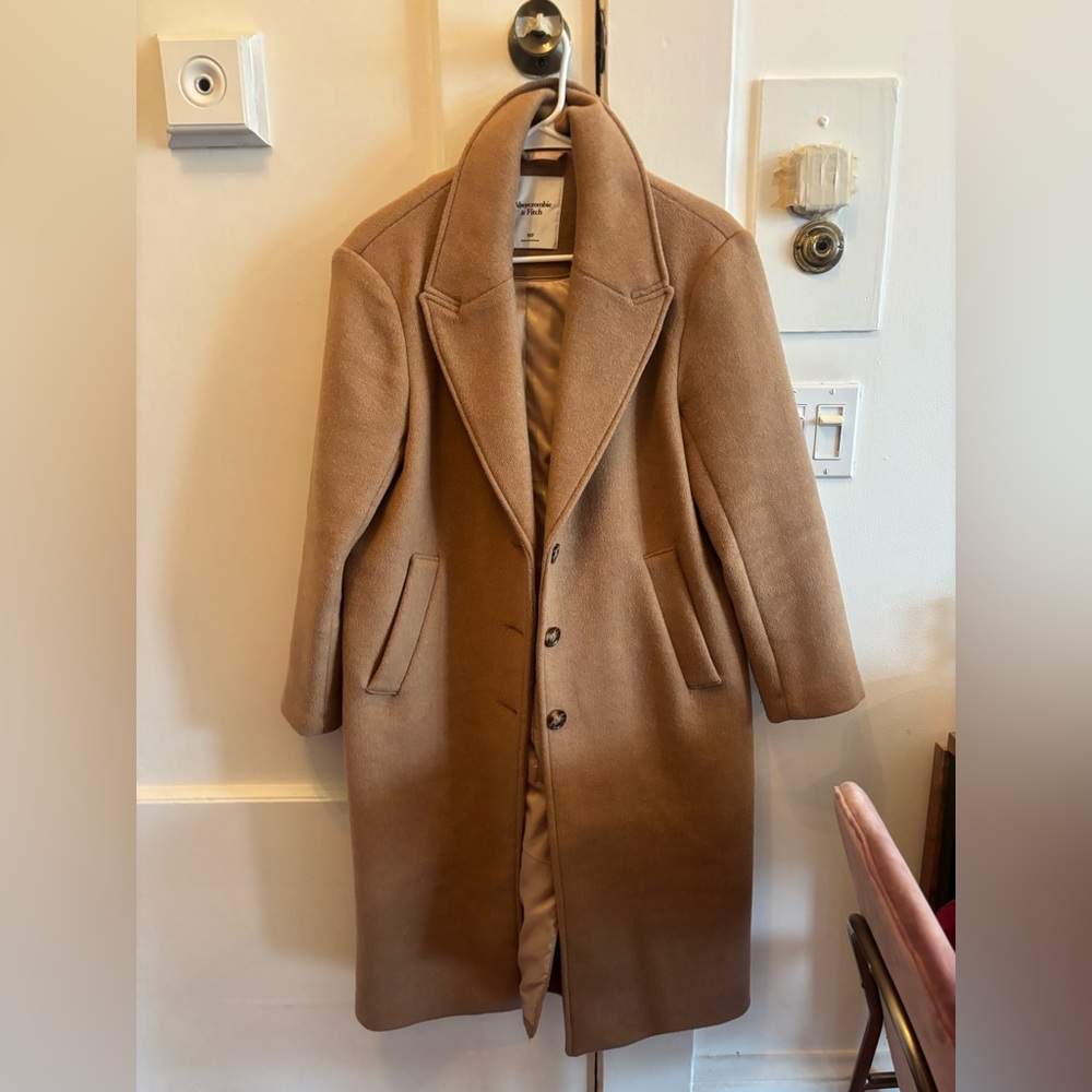 Abercrombie & Fitch Brown Trench Coat